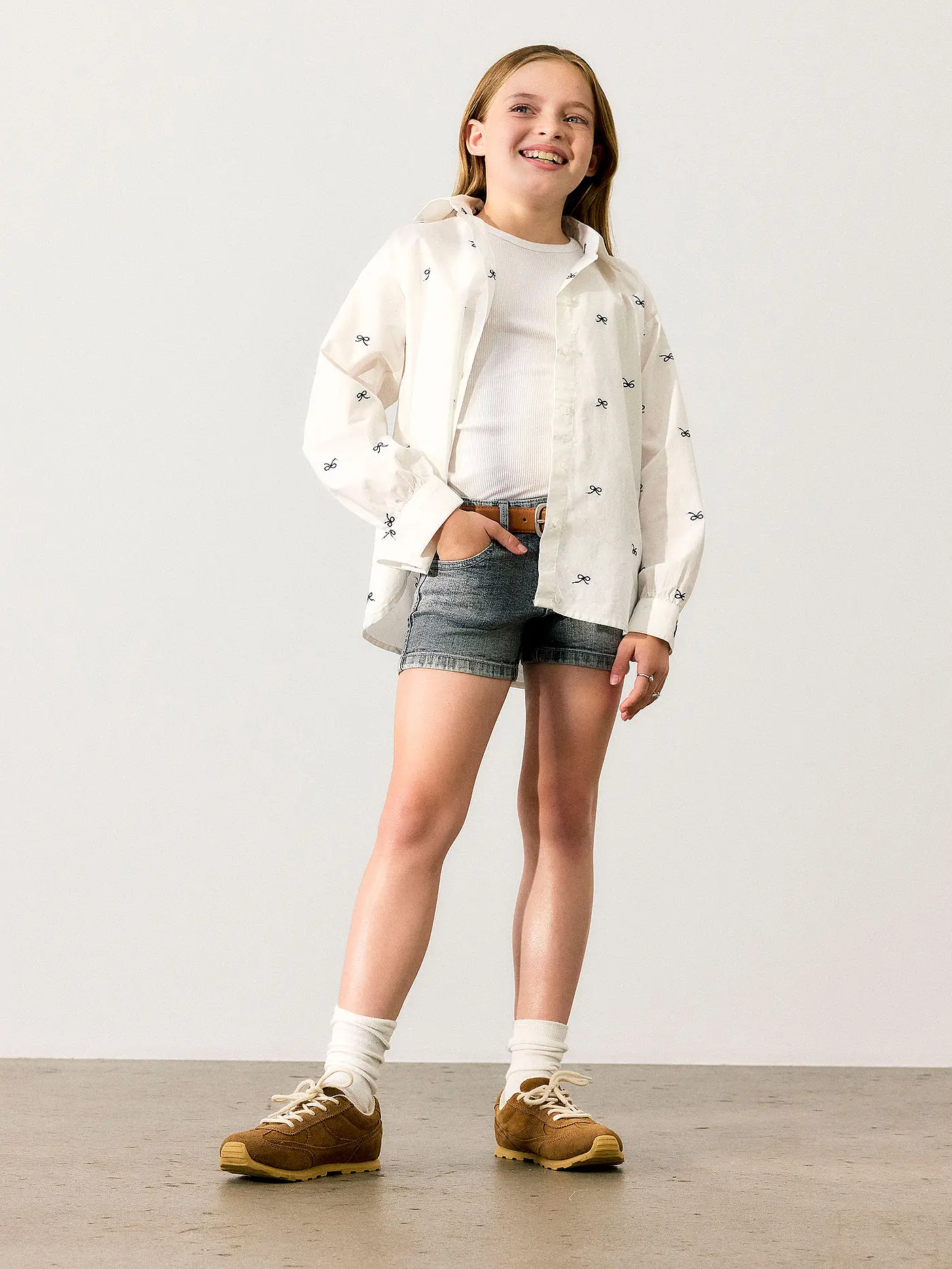 NAME IT | Mädchen Shorts NKFSALLI Slim Fit | 